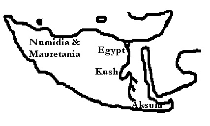 Map of Ancient Africa